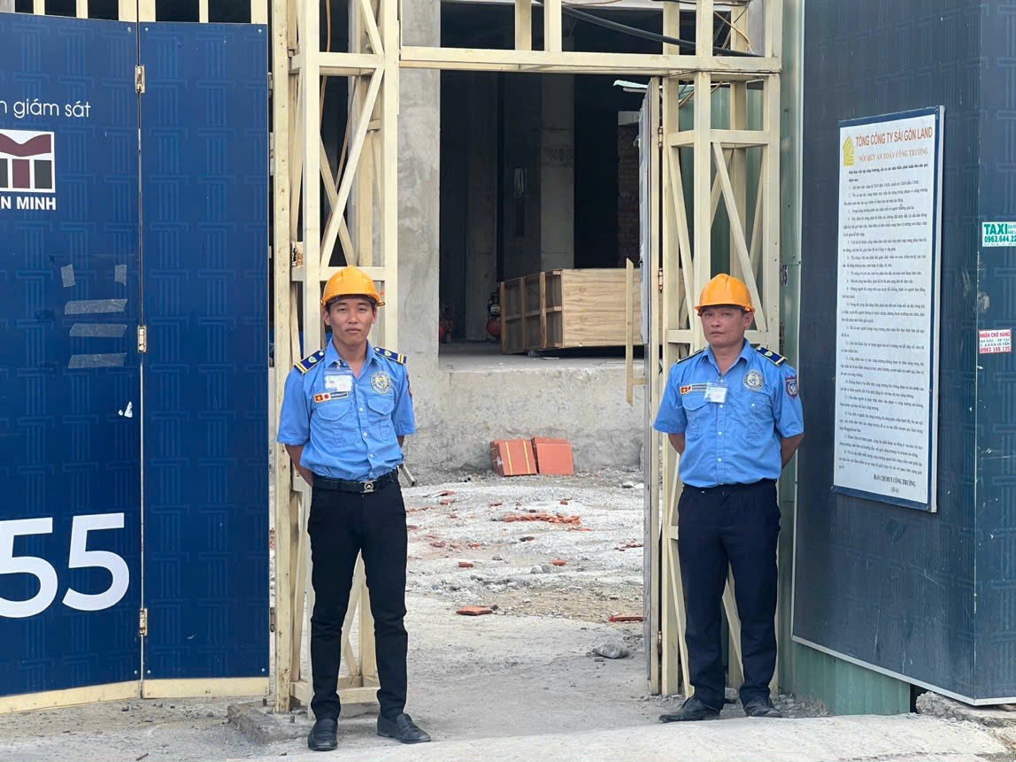 Dịch vụ bảo vệ công trình chuyên nghiệp – An toàn, kiểm soát chặt chẽ